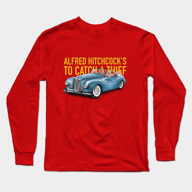 Alfred Hitchcock's  To Catch A Thief Long Sleeve T-Shirt by antony12